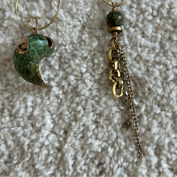 Ginger 13 Shell & Gemstone Earrings - Picture 7 of 14